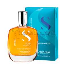 Alfaparf Milano Semi Di Lino Curls Aceite Multiacción Para Rizos y Ondas 100ml