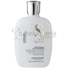 Alfaparf Milano Semi Di Lino Diamond Champú Delicado Iluminador Para Todo Tipo de Cabello 250ml