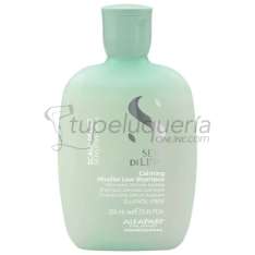 Alfaparf Milano Semi Di Lino Scalp Relief Champú Delicado y Calmante Cuero Cabelludo Sensible 250ml
