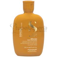 Alfaparf Milano Semi Di Lino Sunshine After-Sun Low Champú Para Cabellos Expuestos al Sol 250ml