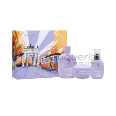 Alfaparf Semi Di Lino Holiday Kit Smooth Champú + Mascarilla + Crema Cabello Rebelde