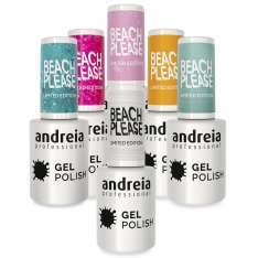 Andreia Gel Polish Esmalte Semipermanente Beach Please Collection Edición Limitada 10.5ml