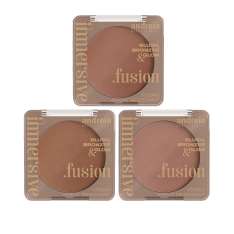 Andreia Inmersive Fusion Colorete, Bronceador e Iluminador Para el Rostro Acabado Luminoso