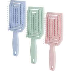 Andreia Pro Wave Detangler Brush Pocket Cepillo de Viaje Desenredante y Sostenible