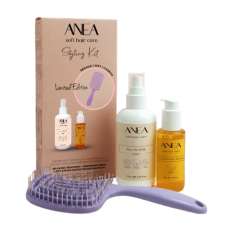 Anea Techline Styling Kit Pack de Regalo Spray All in One + Sérum Nutritivo + Cepillo Desenredante
