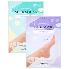 Avry Shea-Socks Calcetines de Pedicura Ultra Calmantes Con Manteca de Karité