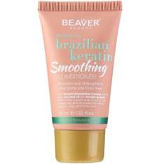 Beaver Beauty Brazilian Keratin Acondicionador Alisador Para Cabello Seco, Dañado o Encrespado 40ml