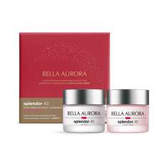 Bella Aurora Estuche de Regalo Splendor 40 Crema de Día Para Piel Seca 50ml + Crema de Noche 50ml