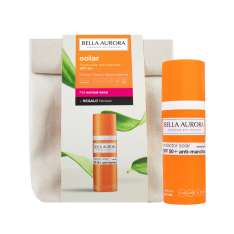 Bella Aurora Pack Protector Solar Antimanchas SPF50 Piel Seca 50ml + Neceser