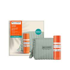 Bella Aurora Protector Solar Antimanchas SPF50+ Para Piel Mixta-Grasa 50ml con Neceser de Regalo
