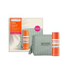 Bella Aurora Protector Solar Antimanchas SPF50+ Para Piel Normal-Seca 50ml con Neceser de Regalo