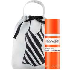 Bella Aurora Set Protector Solar Antimanchas Piel Seca SPF50 50ml + Bolsa Bañador