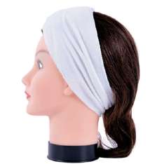 Bifull Cinta Blanca de Algodón Para el Pelo