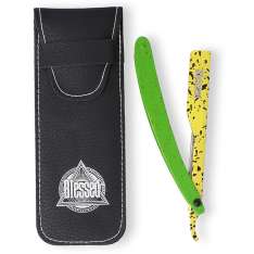 Blessed Navaja de Afeitar Neón Amarillo y Verde