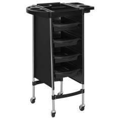 Carrito de Peluquería Pile con Cajones Extraíbles y Ruedas