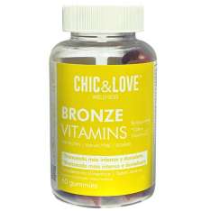 Chic & Love Gummies Gominolas 360º Bronze Formula del Bronceado 360uds