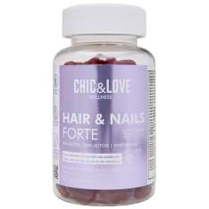 Chic&Love Hair&Nails Gummies Gominolas con Biotina para el Cabello y Uñas 60uds