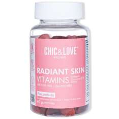 Chic & Love Radiant Skin Gummies Vitamin Gominolas Para una Piel Radiante 60uds