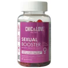 Chic&Love Sexual Booster Mujer Gummies Gominolas con Vitaminas para Aumentar el Líbido 60uds