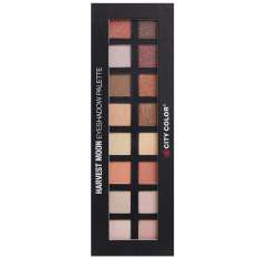 City Color Harvest Moon Paleta de Sombras de Ojos 16 Colores