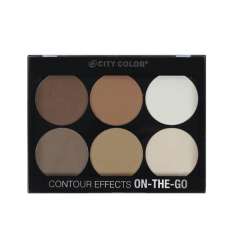 City Color On The Go Paleta Para Contornos 6 Tonos