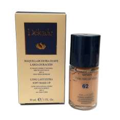 Dékade Soft Focus Nº 62 Base de Maquillaje Extra Suave de Larga Duración con Vitamina E 30 ml