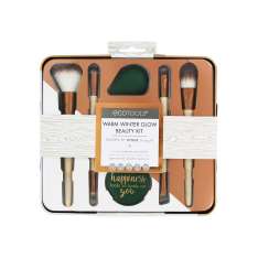 Ecotools Set de Brochas Warm Winter Glow Beauty kit | Edición Limitada