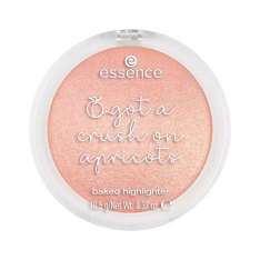 Essence *Got A Crush On Apricots* Iluminador en Polvo con Shimmer Dorado