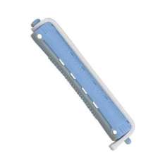 Eurostil DNS Bigudíes Plástico Bicolor - Azul-Gris 10mm 12 uds