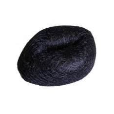 Eurostil Relleno Moño Redondo Grande – Negro