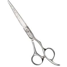 Eurostil Tijera de Corte Profesional de Acero con Diseño de Ondas 6"