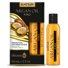 Kativa Argan Oil 4 Oils Aceite Protector Para el Cabello Dañado 60ml