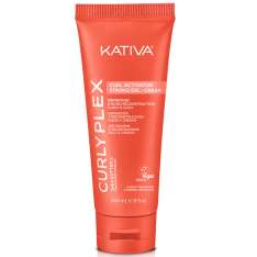 Kativa Curly Plex Gel de Fijación Alta Definición de Rizos y Reconstrucción Capilar 240ml