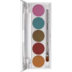 Kryolan Las Vegas Paleta de Sombra de Ojos 5uds