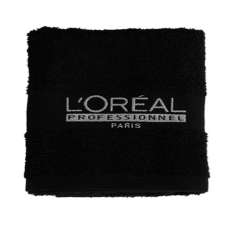 L'Oréal Professionnel Toalla Absorbente Negra 100% de Algodón