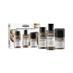 L'Oréal Serie Expert Absolut Repair Molecular Trío Kit Formato Mini Champú 100ml + Sérum 75ml + Mascarilla Leave-In 50ml