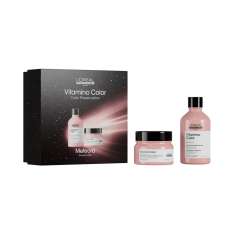 L’Oréal Serie Expert Cofre Meteora Vitamino Color Champú + Mascarilla Cabello Teñido
