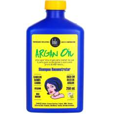 Lola Cosmetics Champú Reconstructor con Aceite de Argán para Cabello Dañado 250ml