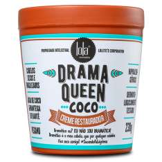 Lola Cosmetics Drama Queen mascarilla Restauradora de Coco Para Cabello Seco 230g