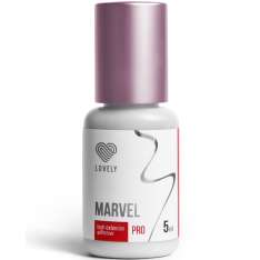 Lovely Marvel Pegamento Para Extensiones de Pestañas Negro 5ml