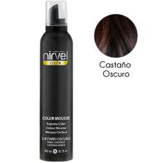 Nirvel Espuma Color 300ml Castaño Oscuro