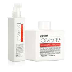OiVita39 Kit Energizante Para Cabello Débil y Fino Champú 300ml + Loción 195ml