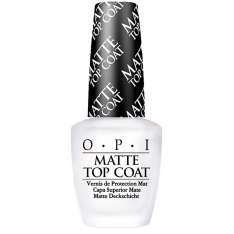 OPI Matte Top Coat | Acabado Mate para tus uñas 15ml.