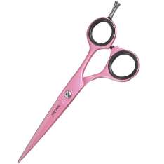 ORIG!NAL Tijeras de Corte Offset Para el Cabello 5,5" Acero Inoxidable Color Rosa