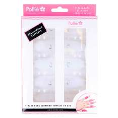 Pollie Pinzas Para Eliminar Esmalte en Gel Pack de 10 unidades