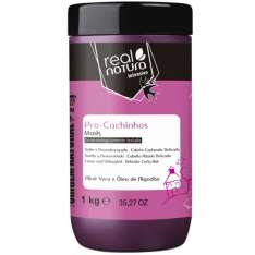 Real Natura Pro-Cachinhos Mascarilla Nutritiva y Suavizante Sin Sal Para Niños 1kg