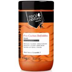 Real Natura Pro Cachos Mascarilla de Definición Para Cabello Rizado 1KG