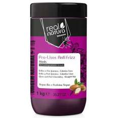 Real Natura Pro Lisos Mascarilla Anti Encrespamiento Para Cabello Liso 1KG