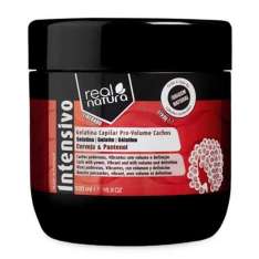 Real Natura Pro-Volume Cachos Gelatina Capilar Para Moldear Rizos 500ml