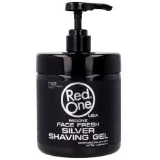 Red One Face Fresh Silver Gel de Afeitado Transparente e Hidratante 1L